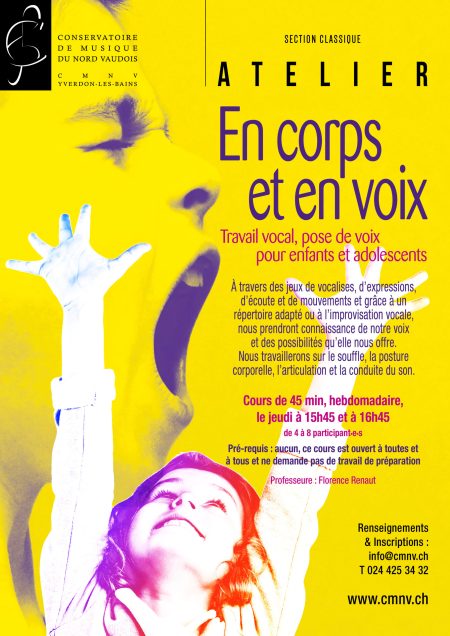 Affiche Vocal Enfants