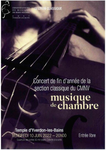 Concert fin d'année section classique