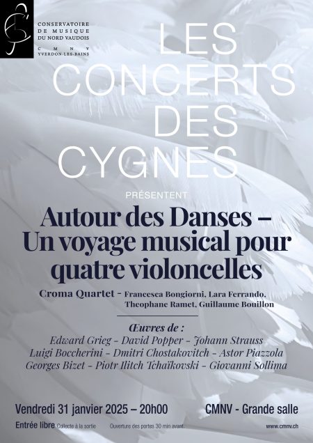 Concerts des Cygnes 2025_Affiche